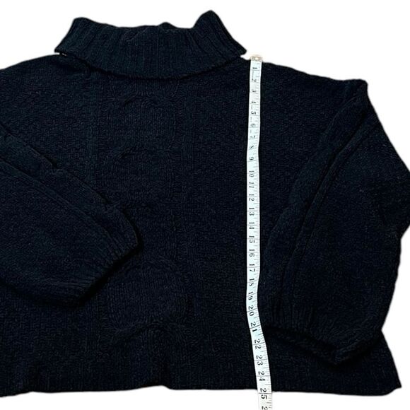 Seven7 Cable Knit Cowl Neck Sweater, Size XXL, NWT - Picture 9 of 12